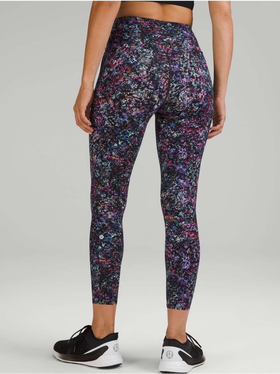 lululemon athletica Pants - Black MultiColor Floral Spray | lululemon athletica | High-Rise Leggings | 28”